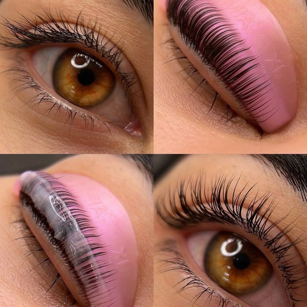 Close-up of custom volume lash extensions by Sculpt Beauty Lounge